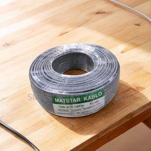 Grey Colour Sheath 2.5mm Twin With Earth Flat Electrical Wiring Cable - thumbnail 2