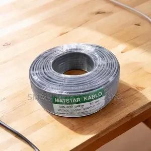 Grey Colour Sheath 2.5mm Twin With Earth Flat Electrical Wiring Cable