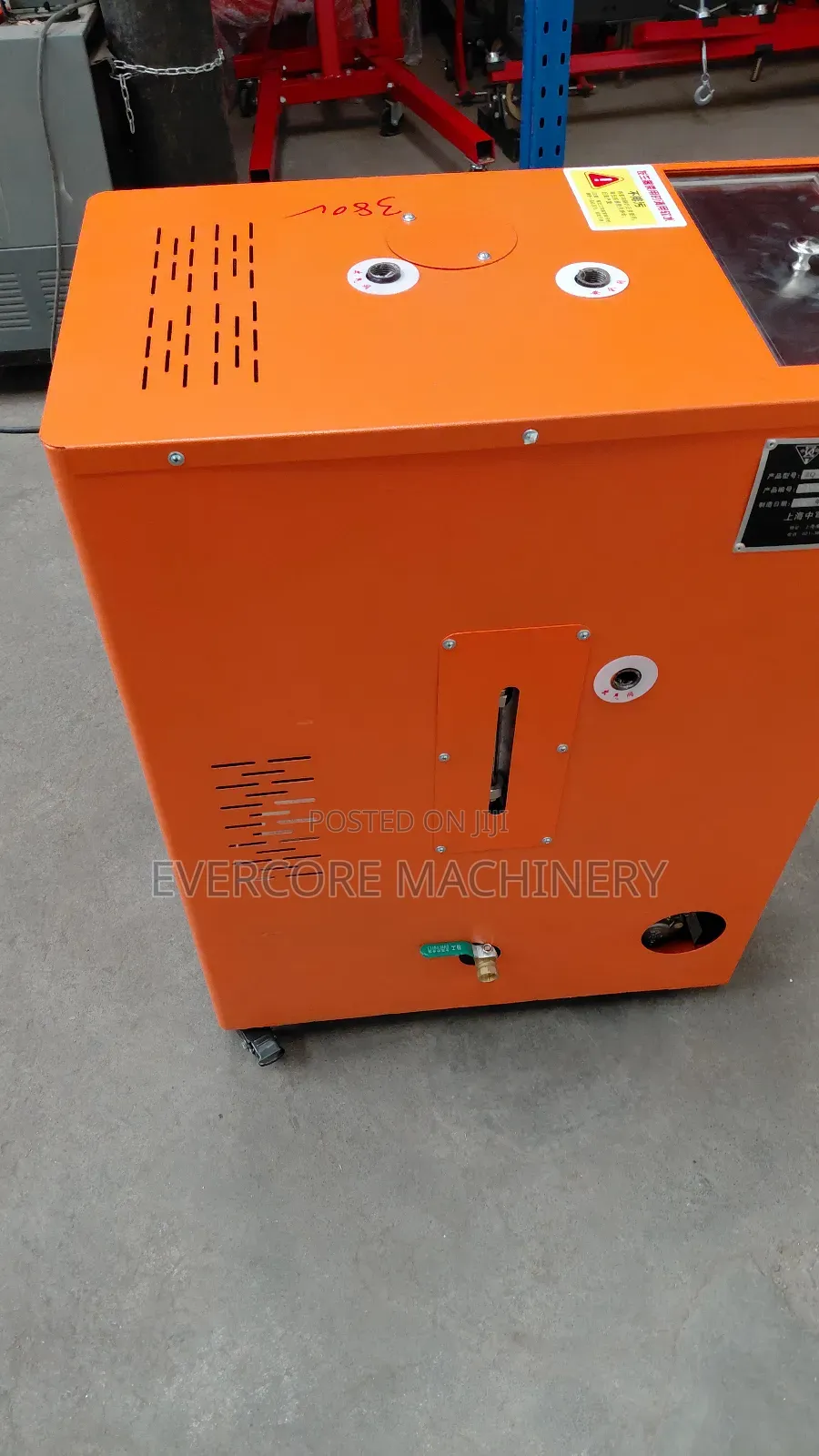 Heavy Duty 3 Phase Steaming Machine 380v With Pipes and Gun