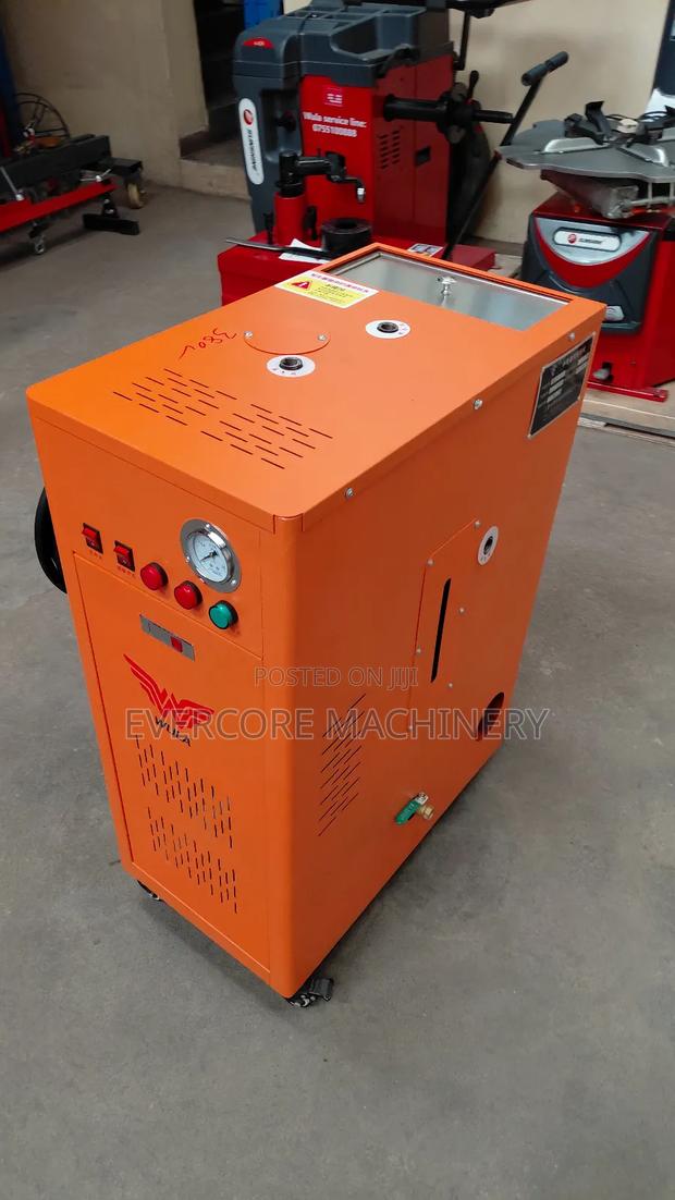Heavy Duty 3 Phase Steaming Machine 380v With Pipes and Gun - thumbnail 3
