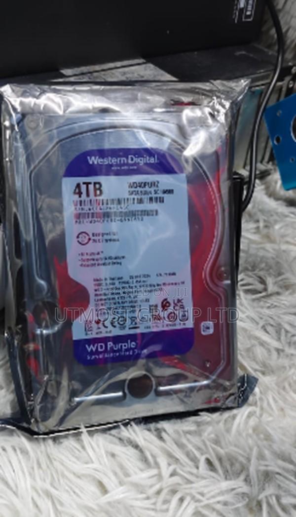 4tb Wd CCTV Monitoring HDD Perfect Security Backup
