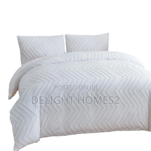 3pc Tufted Wave Duvet Cover Set_sk - thumbnail 3