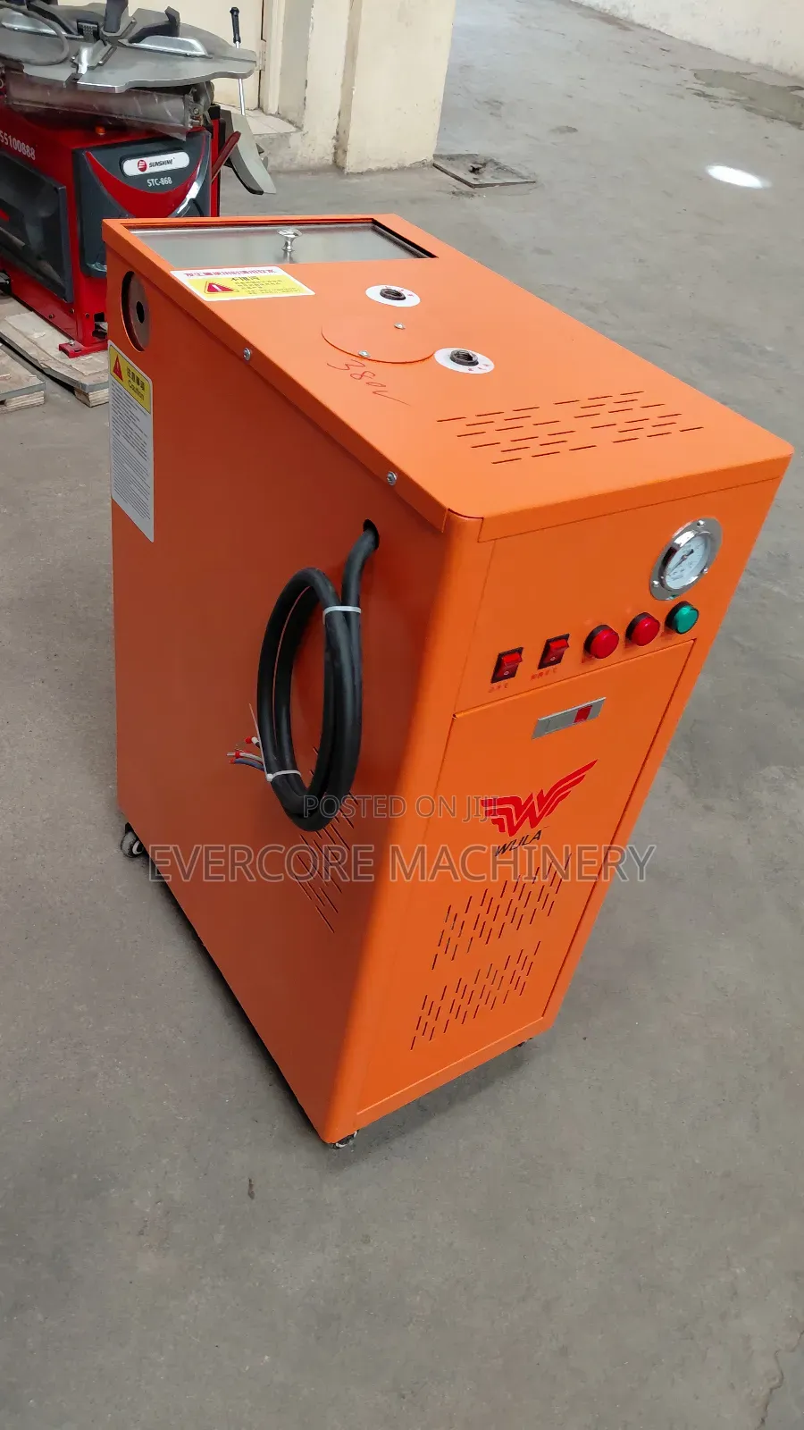 High Pressure Steaming Machine Three Phase and Single Phase.