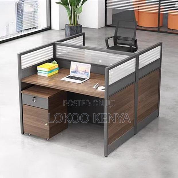 Office Workstation ; 2-Way Pedestal Office Workstation