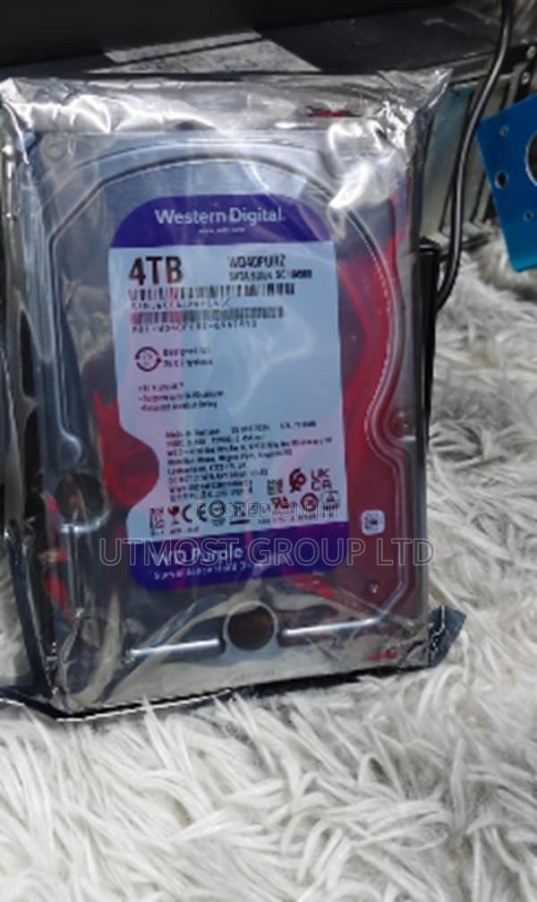 4tb Wd Surveillance Hard Drive Strong Reliable Storage