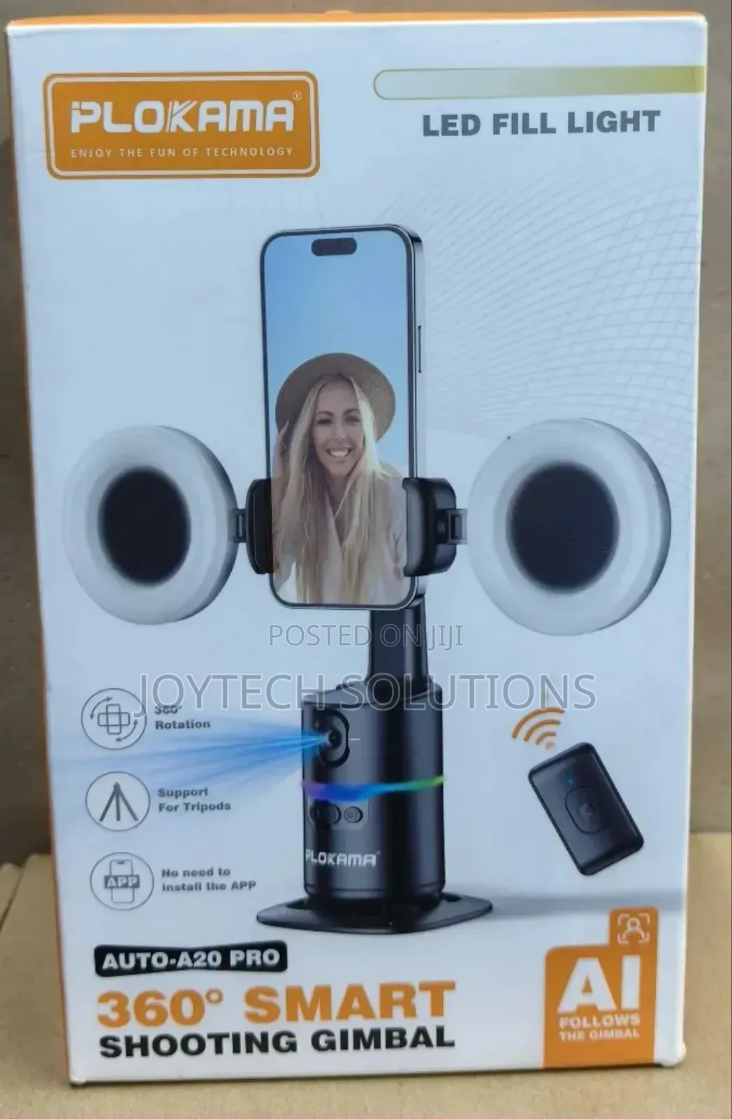 Automatic Face Track With Fill Light
