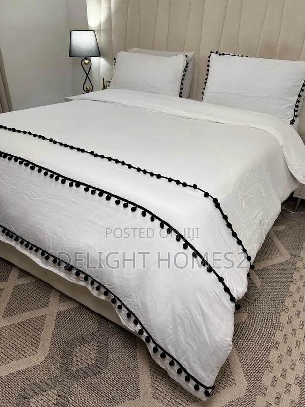 3pc Tufted Wave Duvet Cover Set_sk - thumbnail 4