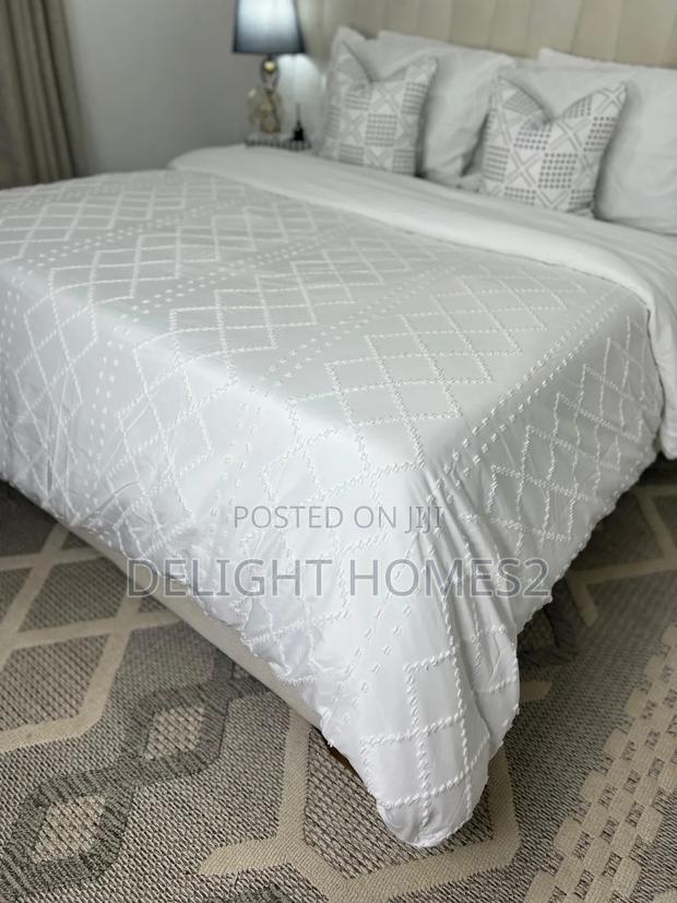 3pc Tufted Wave Duvet Cover Set_sk - thumbnail 7