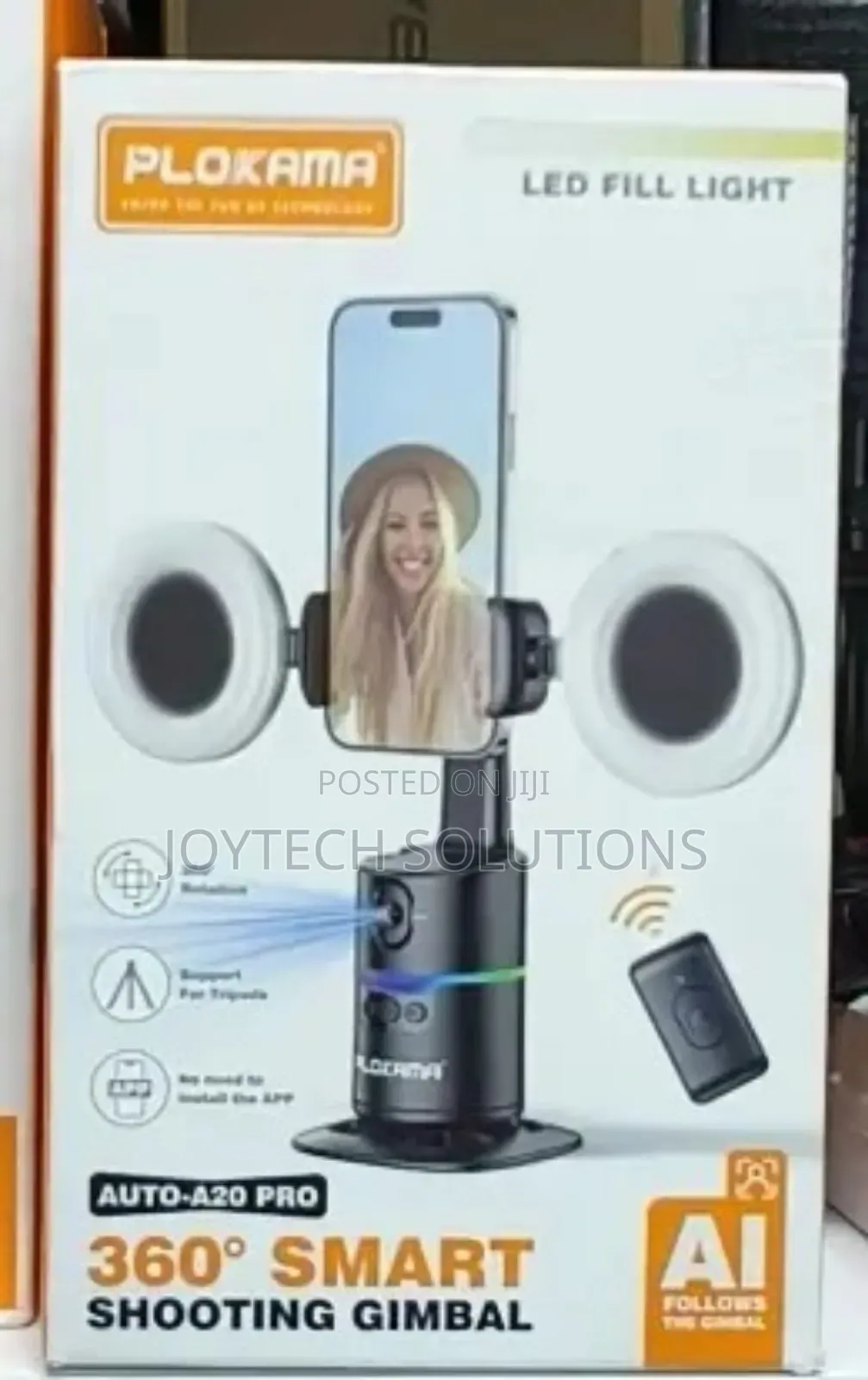Automatic Face Track With Fill Light