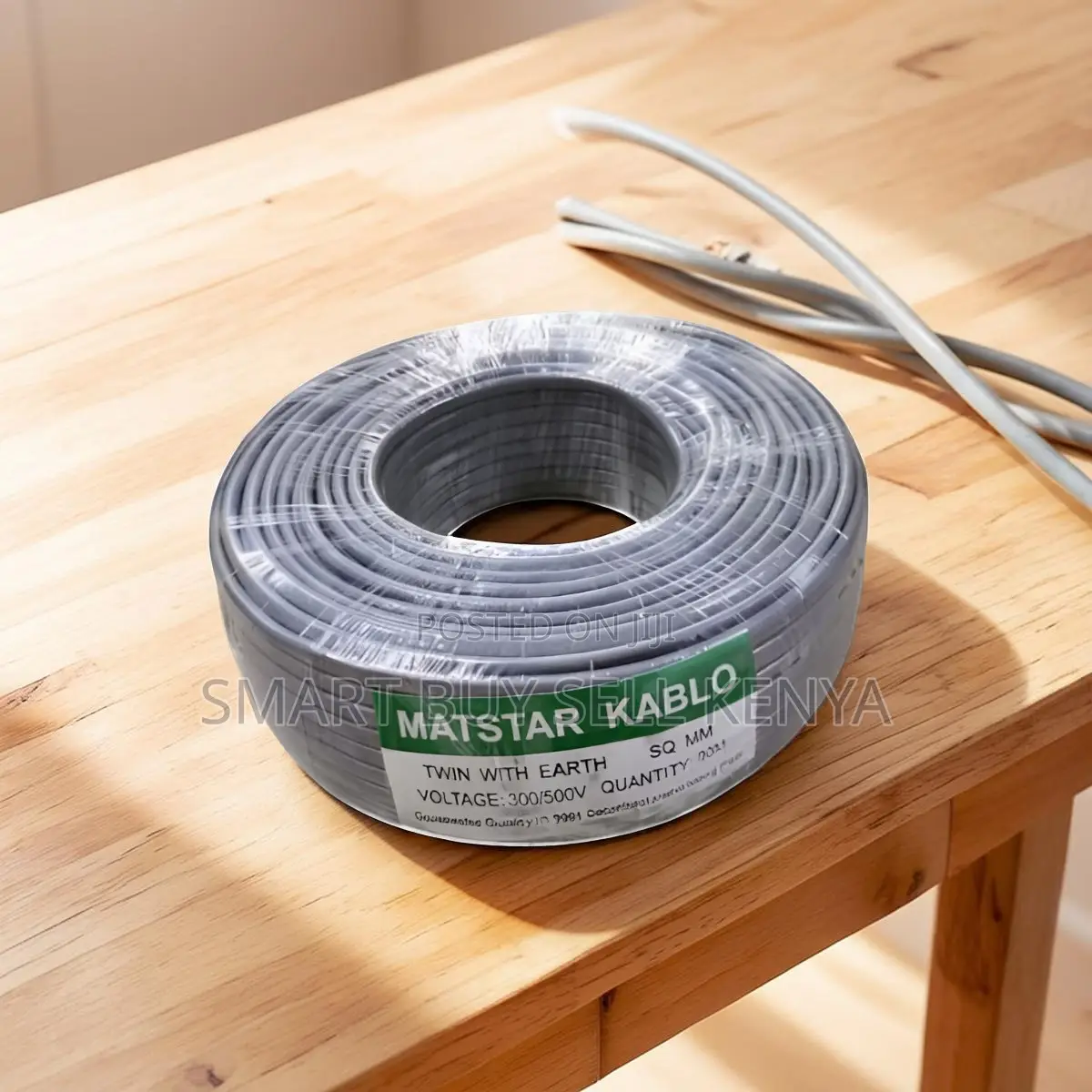 Abrasion Resistant 2.5mm Twin With Earth Flat Electrical Wiring Cable