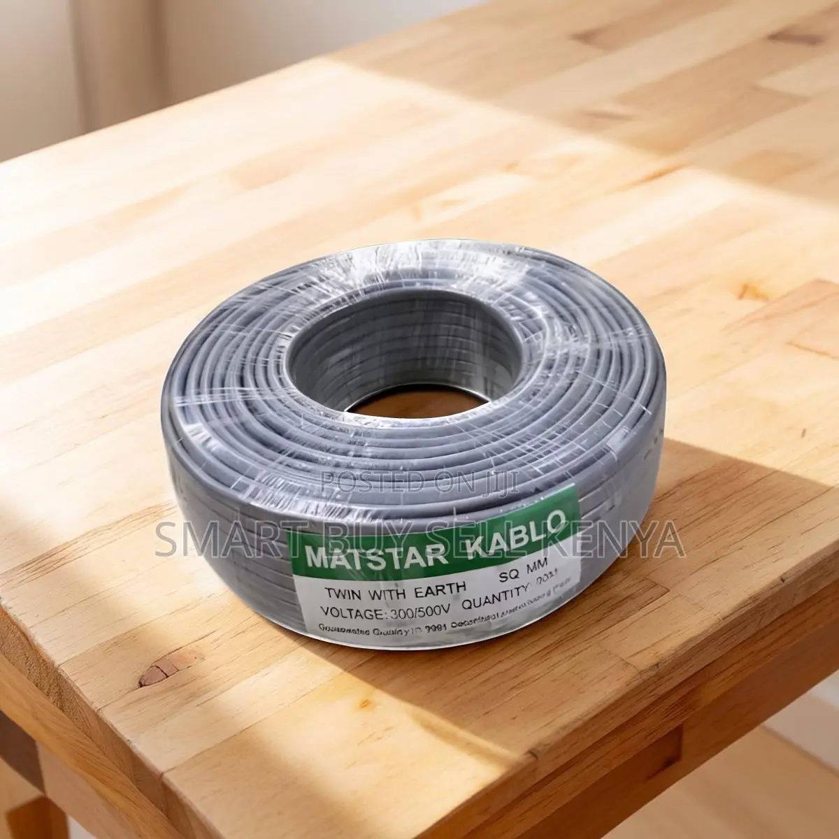 Oil Resistant 2.5mm 90m Twin With Earth Flat Electrical Wiring Cable