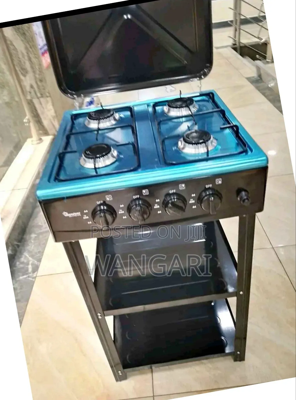 Ramton 4 Burner Cooker With Shelf Brand New