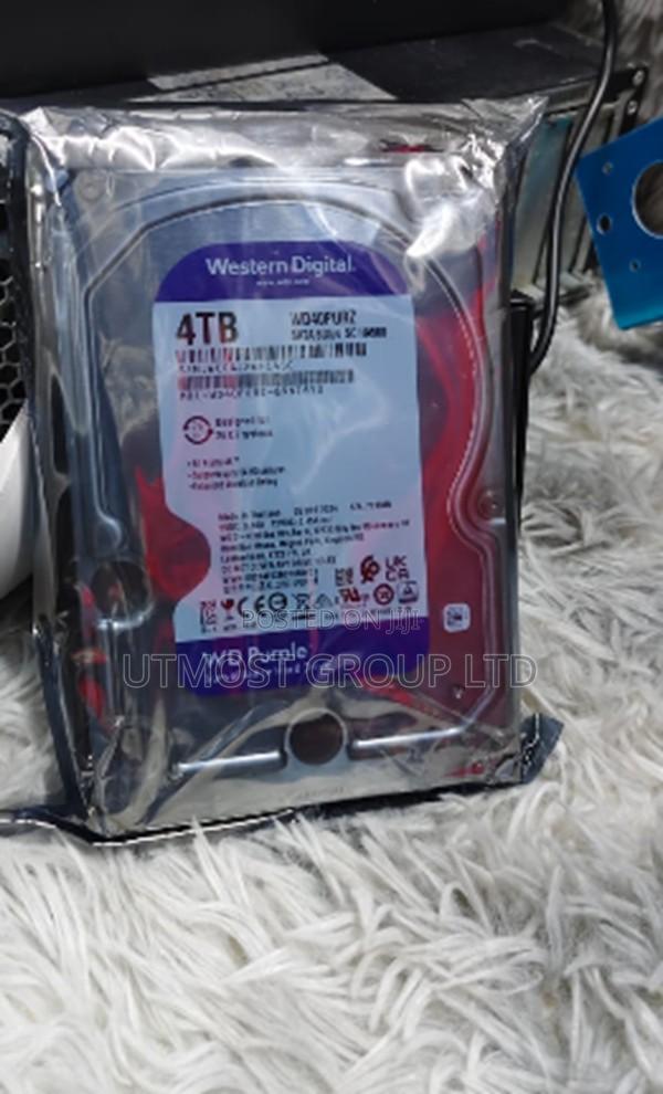 4tb Wd Surveillance HDD for Professional Security Systems