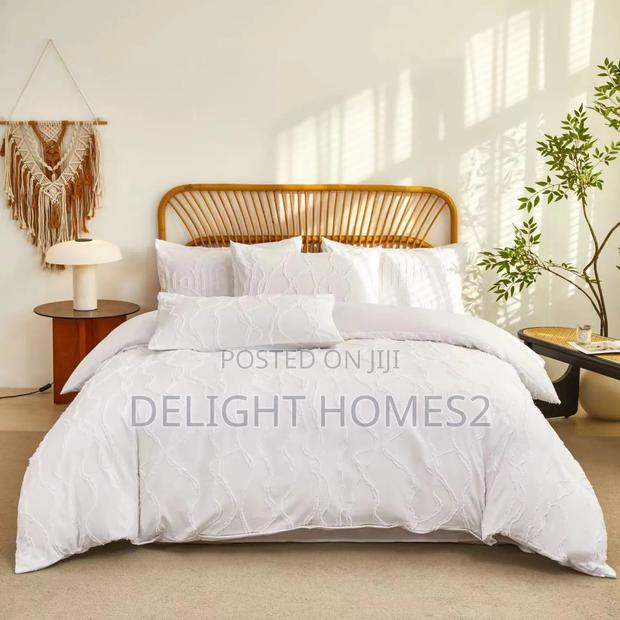 4pc Luxury Tufted New Design Duvet Covers_sk