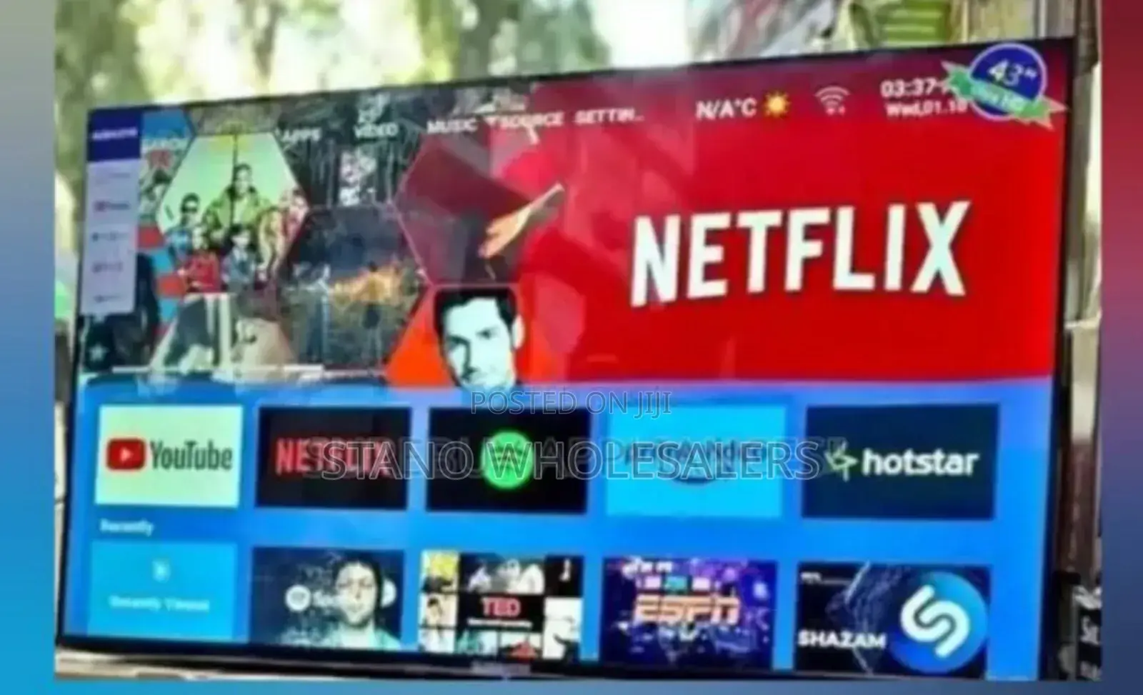 Pay on Delivery Globalstar 43inch Smart Tv