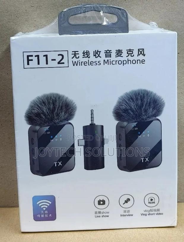 Widely Compatible F11-2 Wireless Microphone - main view