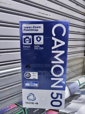 New Tecno Camon 50 256 GB Green