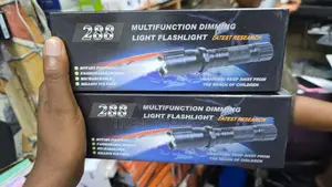 288 Multifunction Led Flashlight With Laser Pointer, Torch