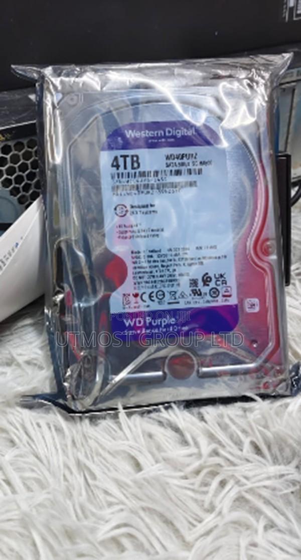 4tb Wd Security Monitoring Hard Drive Large CCTV Storage