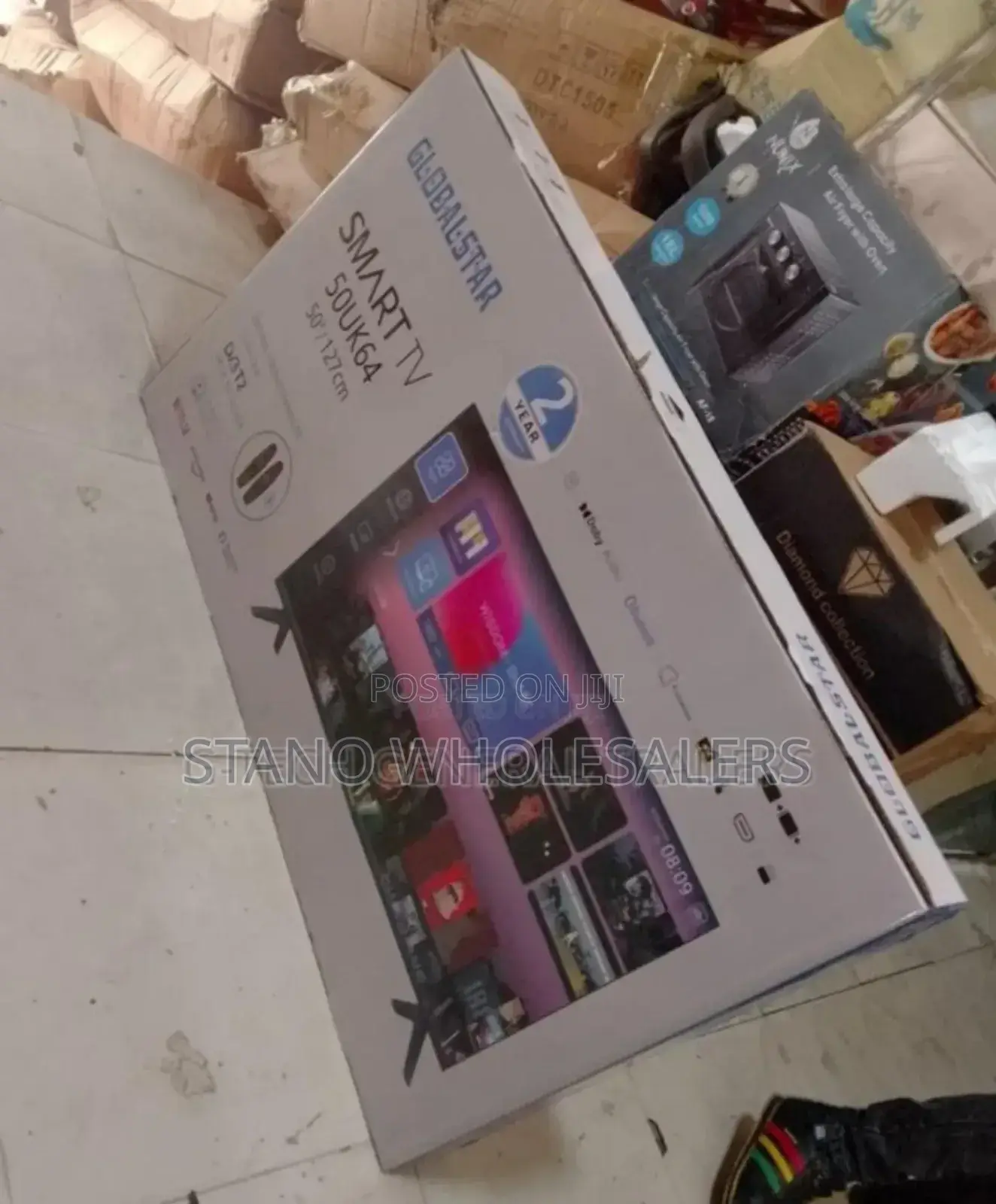 Pay on Delivery Globalstar 50inch Smart Tv