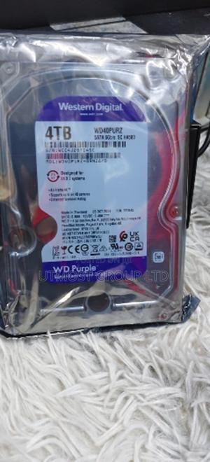 4tb Wd Surveillance Hard Drive Professional CCTV Storage - thumbnail 2