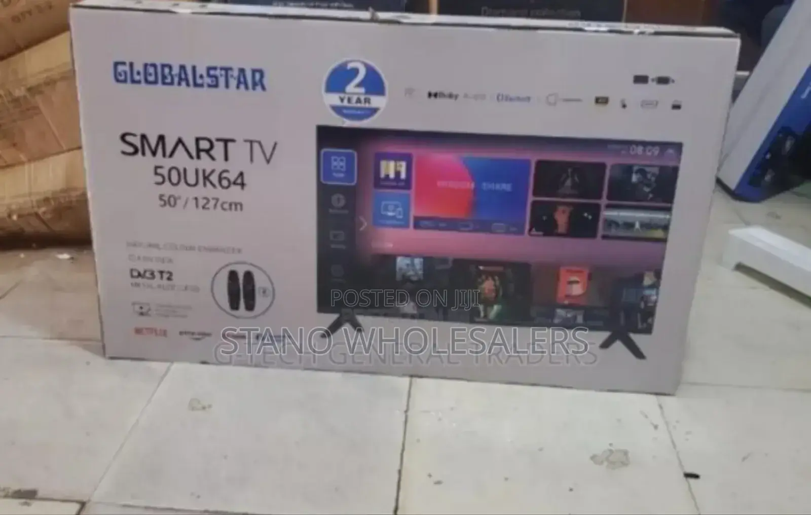  New Globalstar 50inch Smart Tv