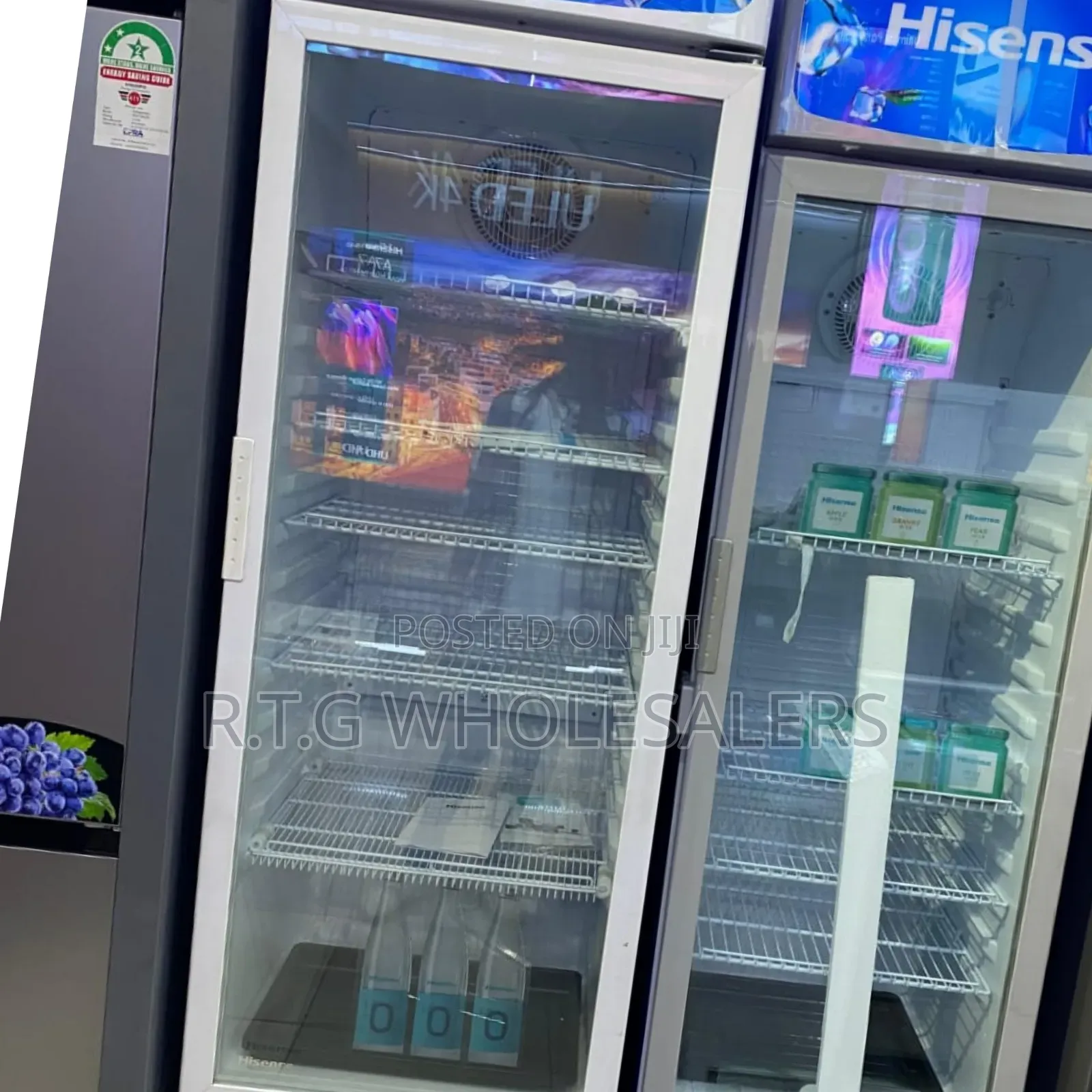 Hisense 301 Litre Commercial Chiller – Led Adjustable Shelves