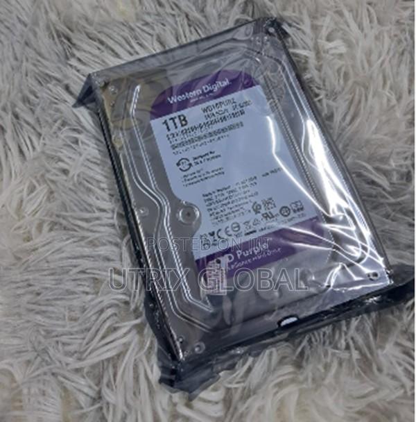 Western Digital 1tb Surveillance Hdd For Cctv Nvr Dvr Storage