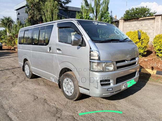 Toyota HiAce 2013 Silver - thumbnail 6