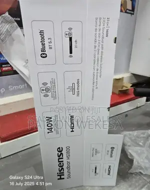 140watts Hisense Hs1800 Sound Bar