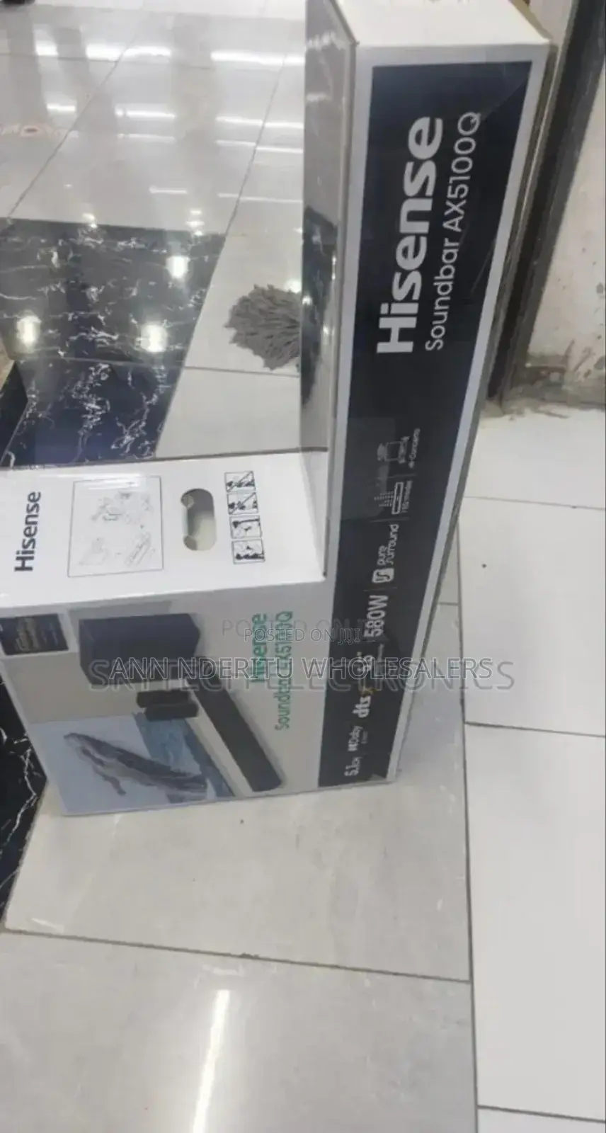 480watts Hisense Ax5100 Sound Bar