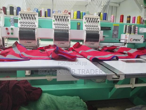 Commercial Embroidery Machine for Uniform Logo Branding - thumbnail 3