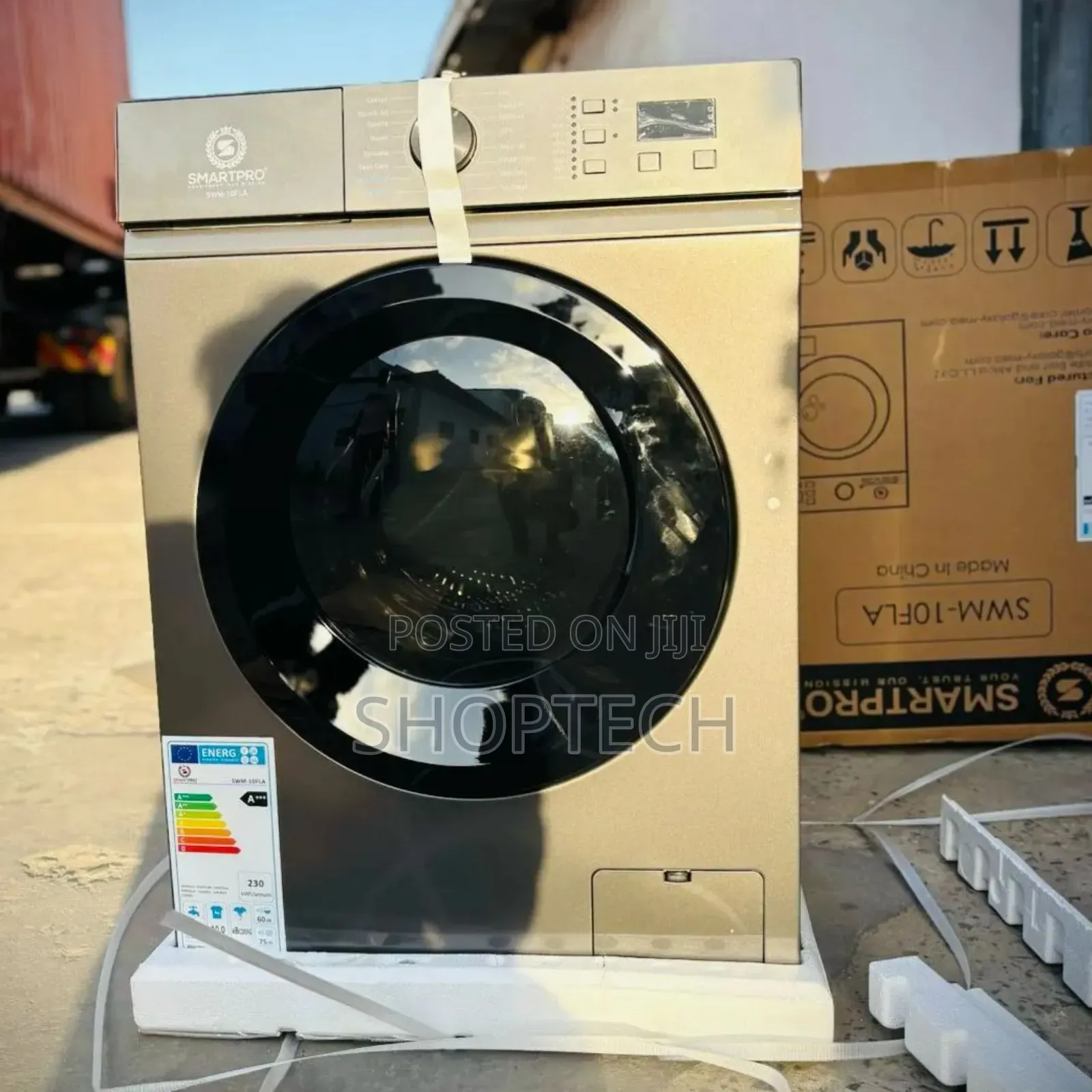 10kgs Smart Pro Front Load Washing Machine
