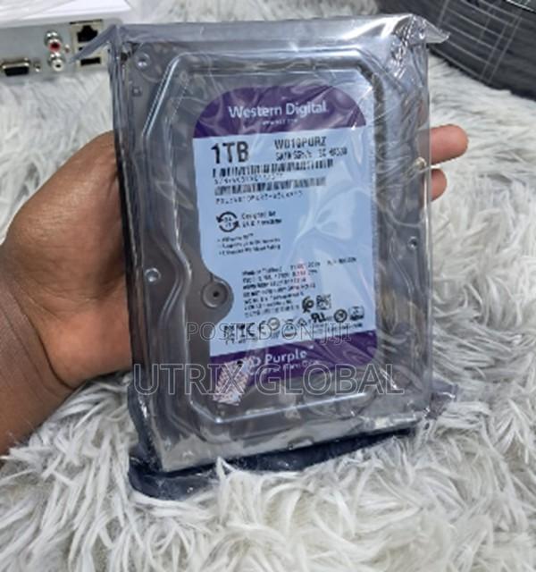 Wd 1tb Surveillance Hdd High Reliability Cctv Storage Drive
