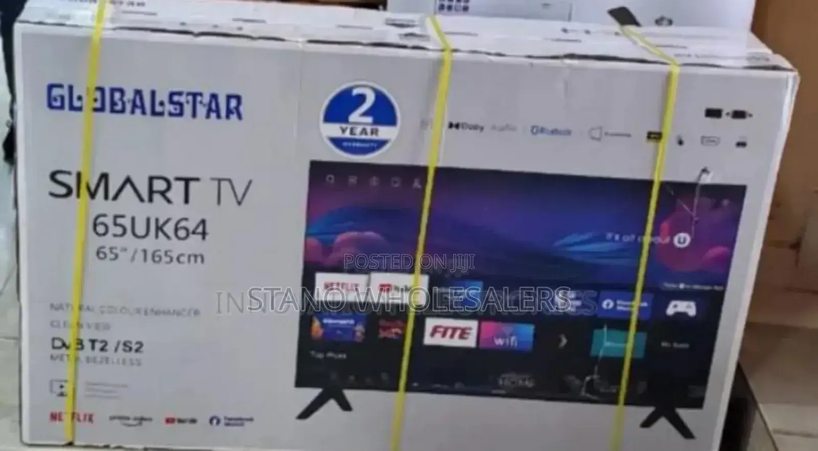 Pay on Delivery Globalstar 65inch Smart Tv