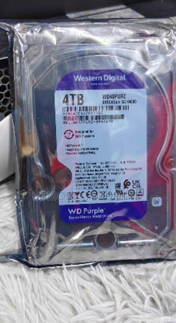 4tb Wd CCTV Hard Disk for Continuous Recording Systems - main view