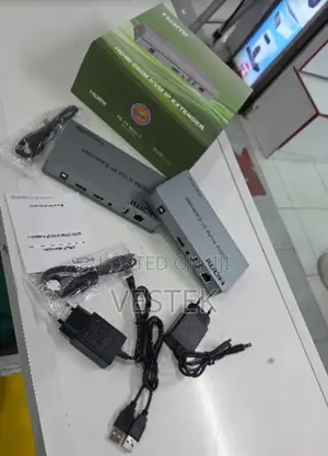 Office Control HDTV 200m Over a Single Cat5/5e Cable KVM Extender