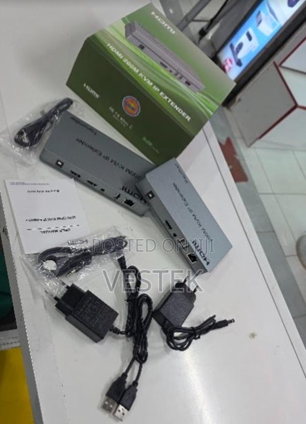 Office Control HDTV 200m Over a Single Cat5/5e Cable KVM Extender - main view