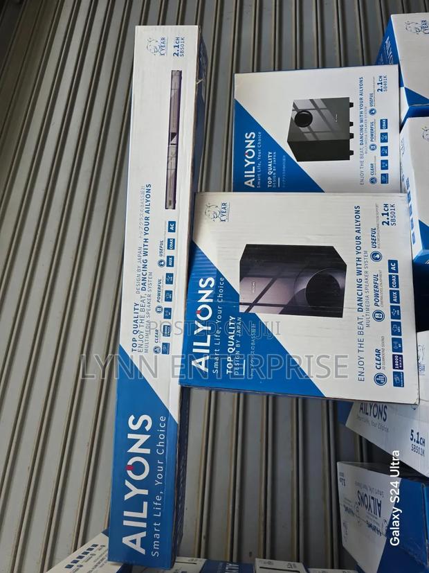 2.1ch Ailyons Sb501k Soundbar Multimedia Speaker System