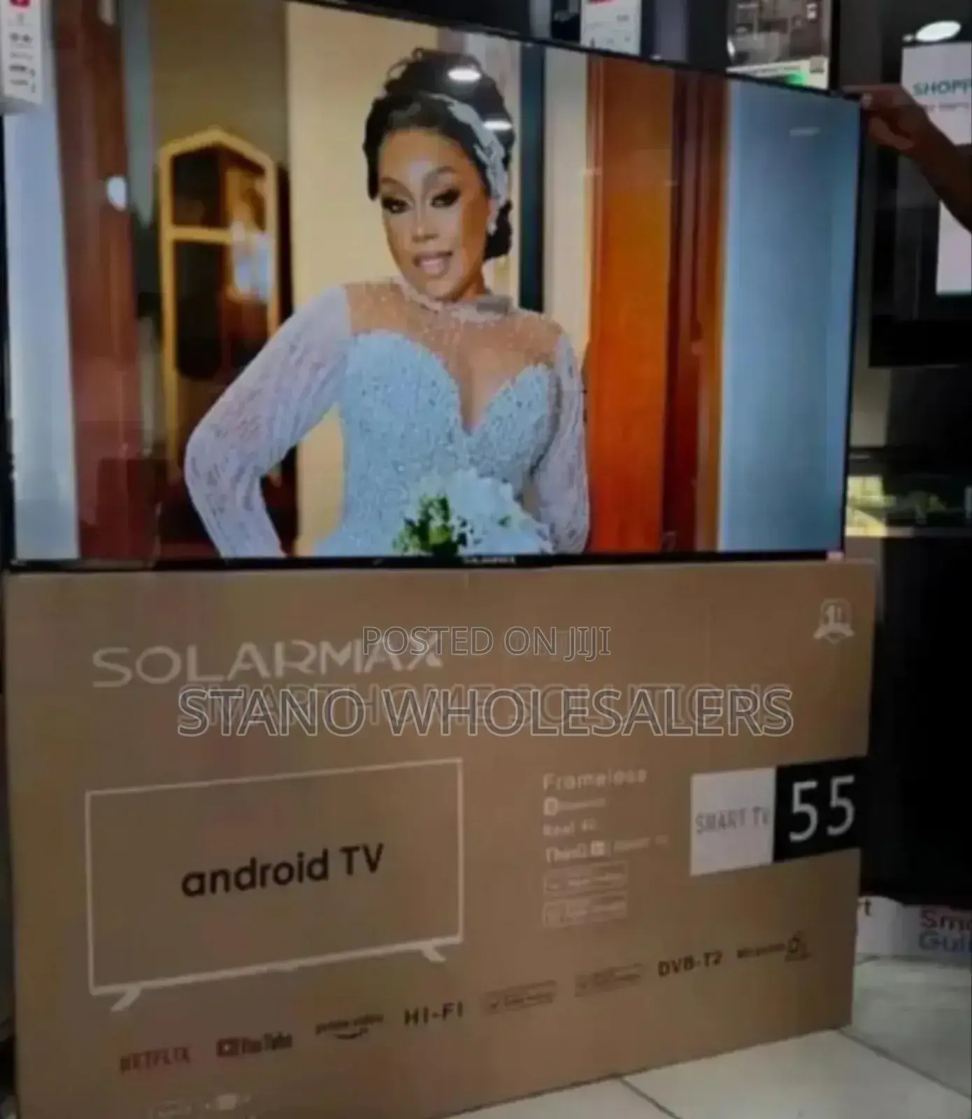  Solarmax 55inch Smart Tv