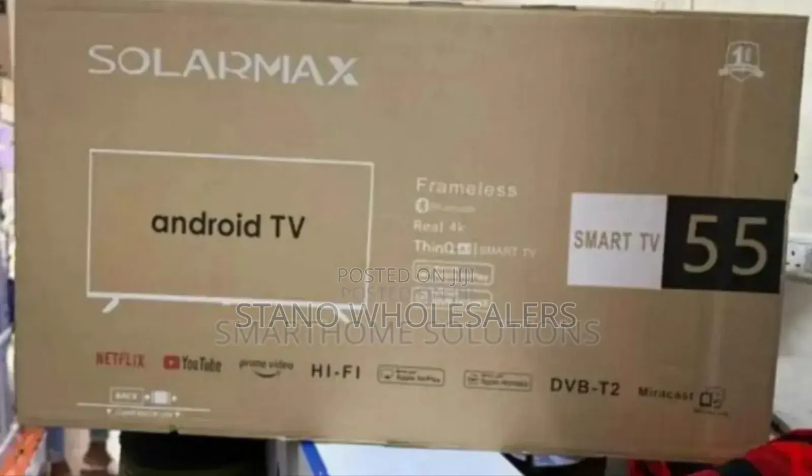  Solarmax 55inch Smart Tv