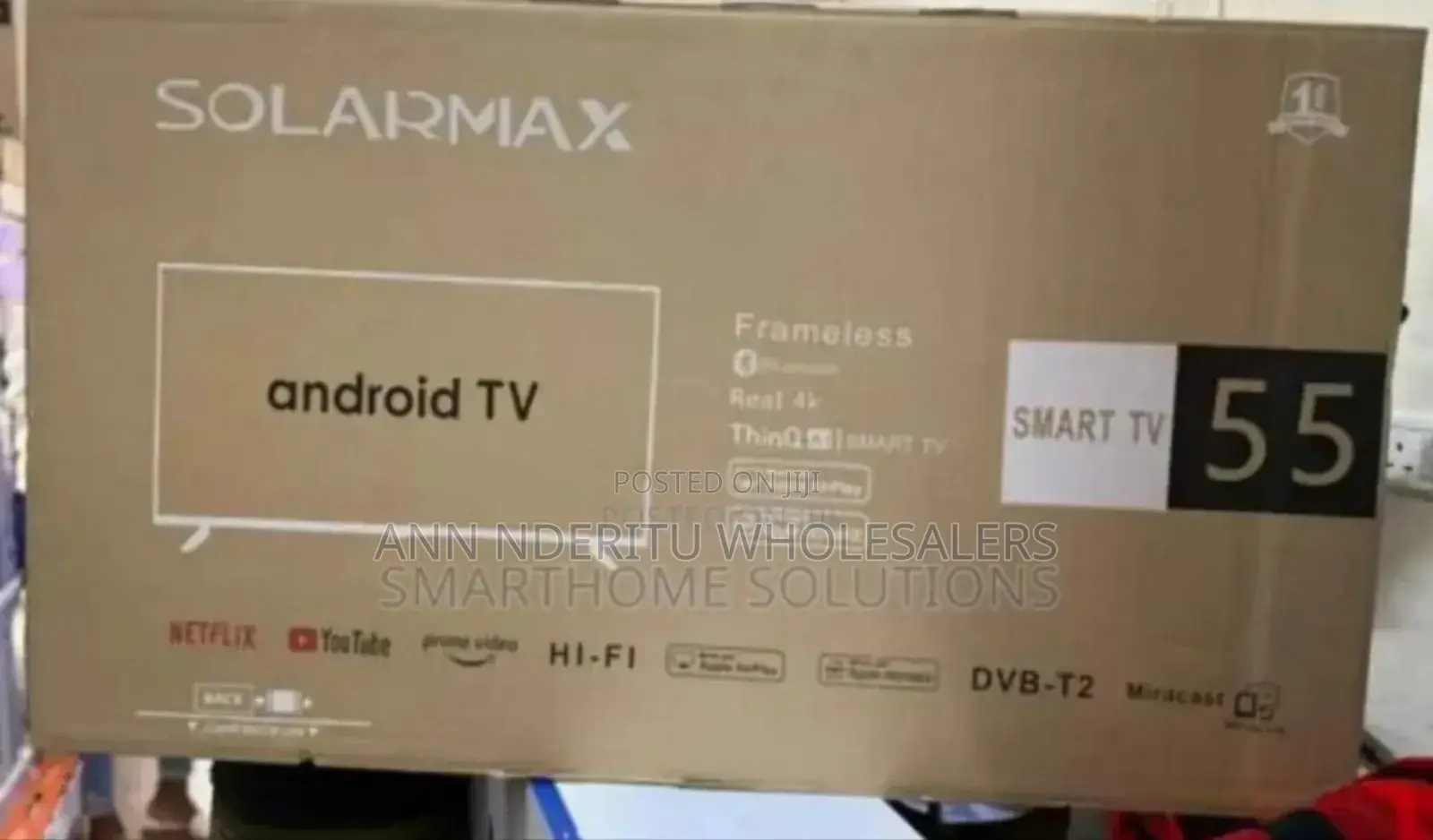  Solarmax 55inch Smart Tv