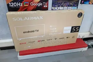 Pay on Delivery Solarmax 55inch Smart Tv