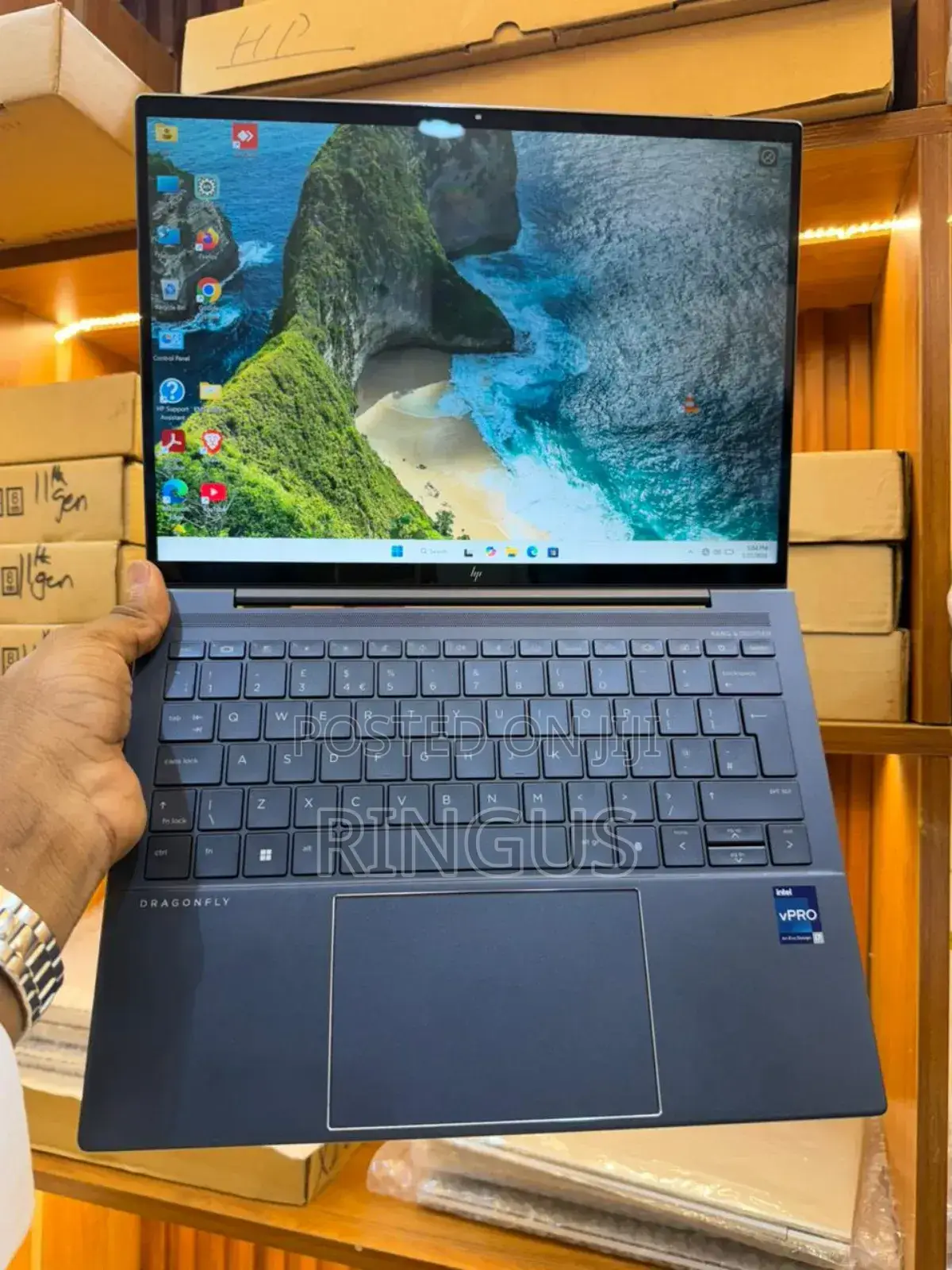 New Laptop HP Elite Dragonfly G4 16GB Intel Core i7 SSD 512GB