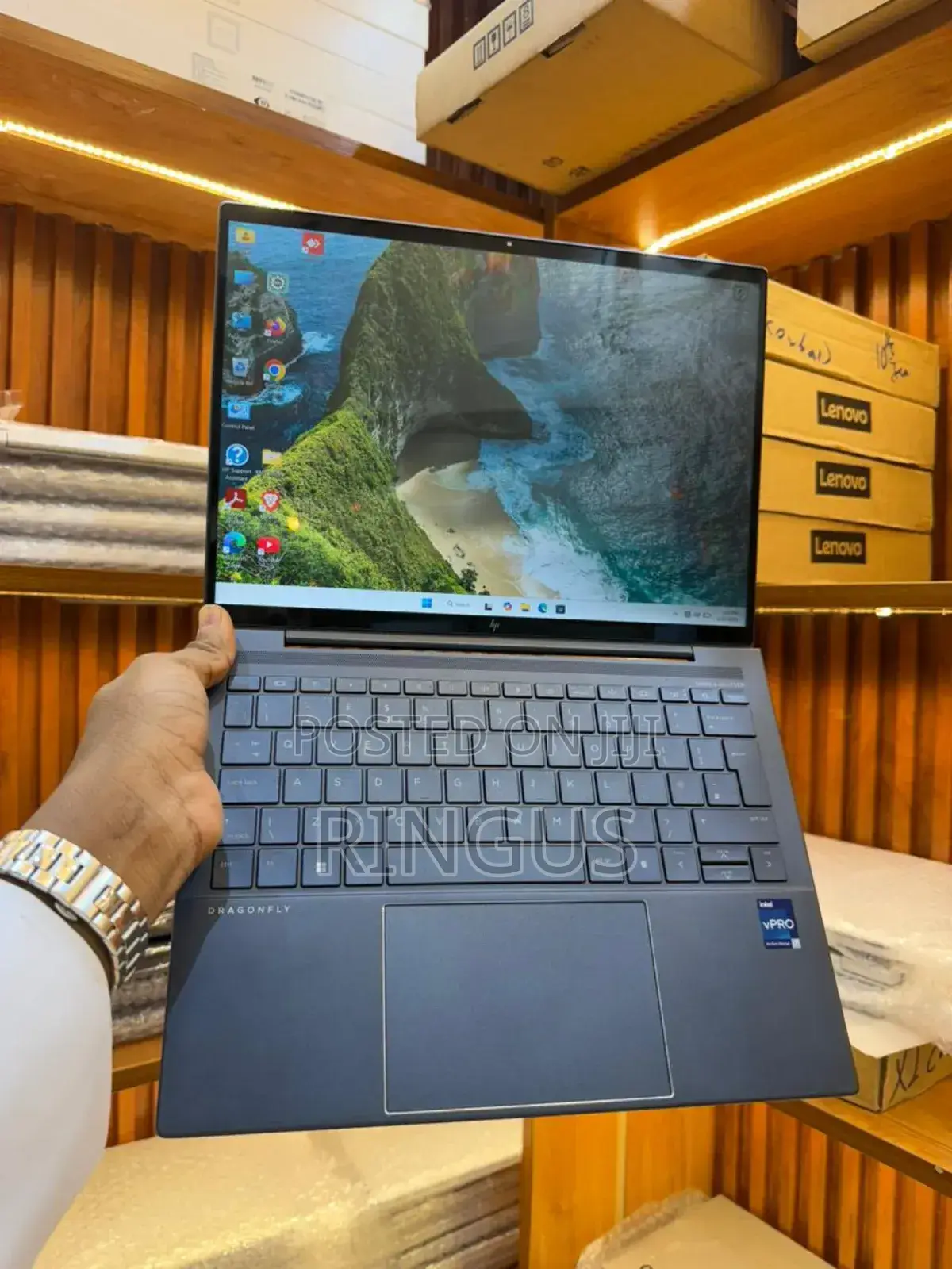 New Laptop HP Elite Dragonfly G4 16GB Intel Core i7 SSD 512GB