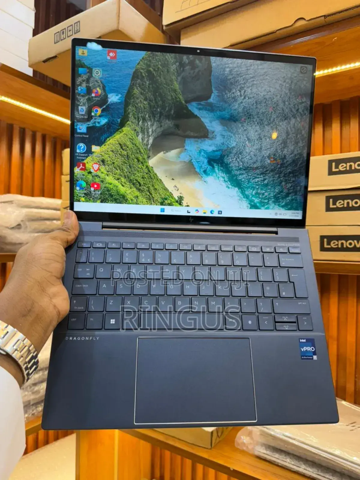 New Laptop HP Elite Dragonfly G4 16GB Intel Core i7 SSD 512GB