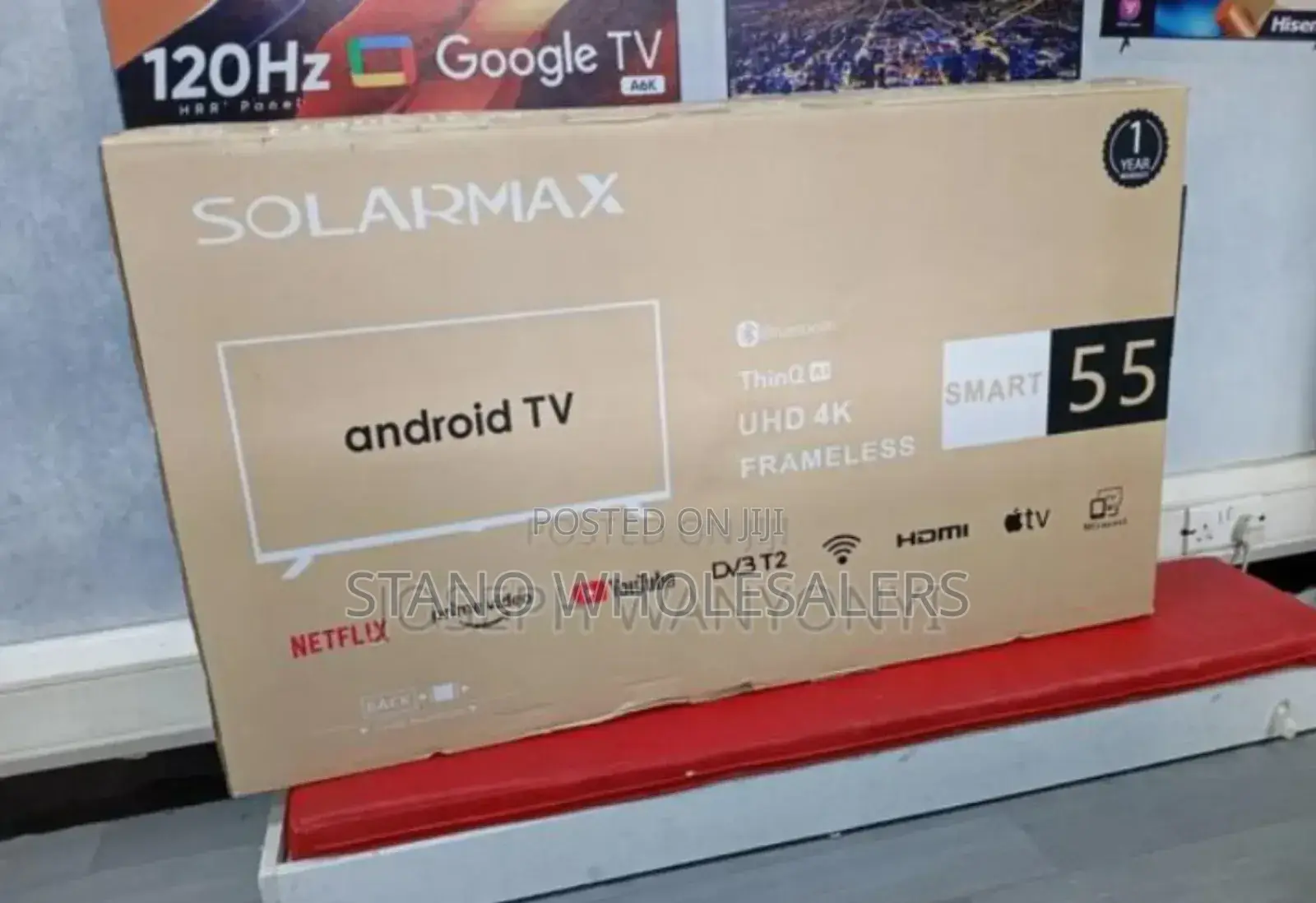 Verified Solarmax 55inch Smart Tv