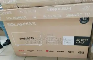 Afffordable New Solarmax 55inch Smart Tv