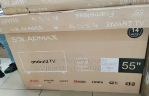 Afffordable New Solarmax 55inch Smart Tv