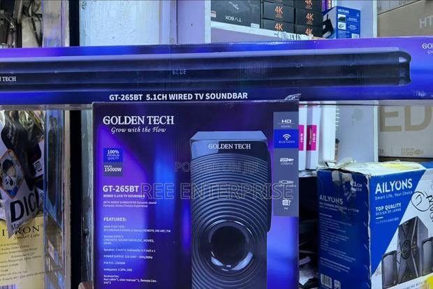 *5.1ch Goldentech Soundbar System * - main view